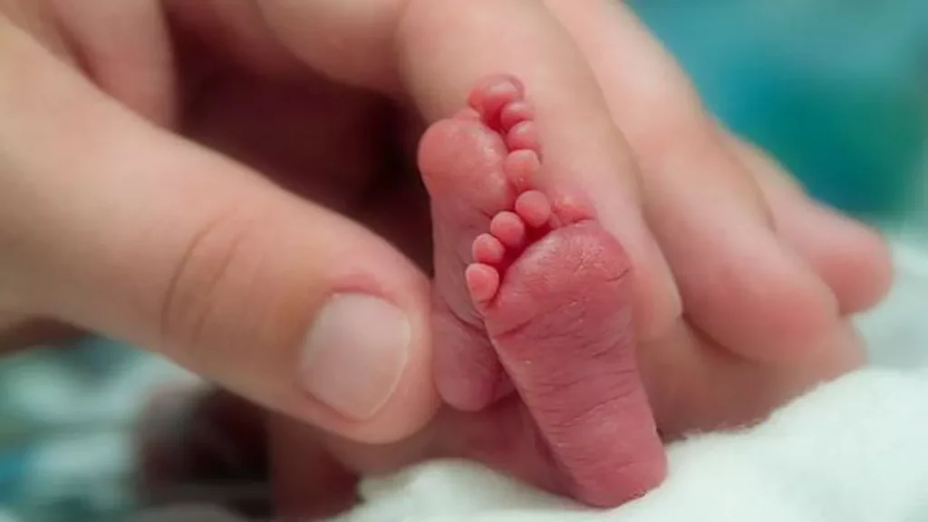 born child