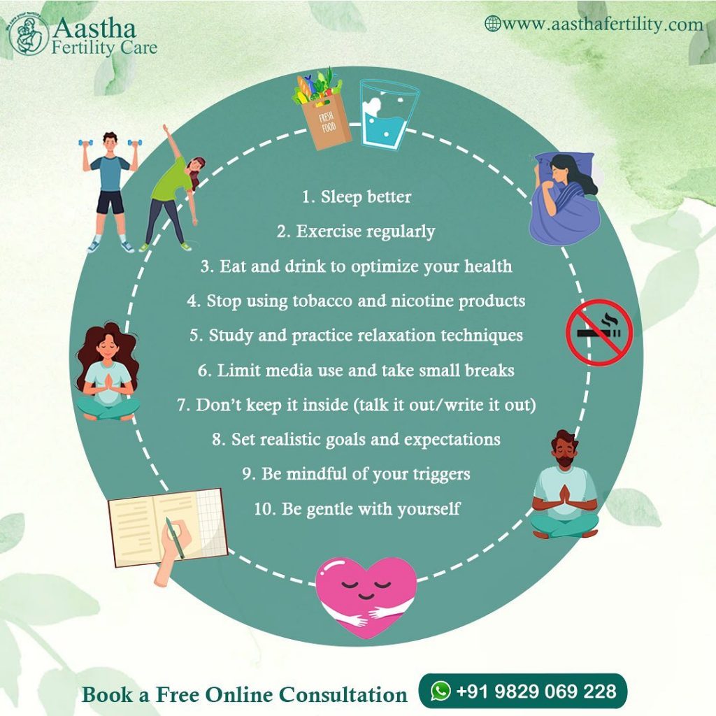Healthy ways to manage stress